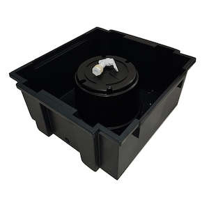 Parts: WormsRus Worm Farm spare base bin with pot and tap