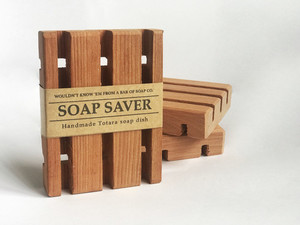Products: Handmade Totara Soap Saver website