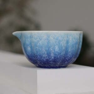 Matcha Bowl: Ocean Breeze Blue Matcha Bowl
