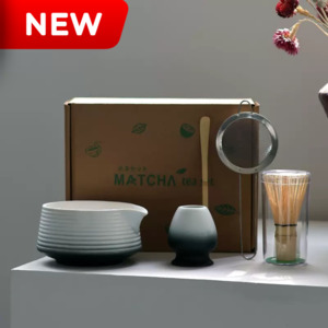 Gradient Black Matcha Set 5 Pieces