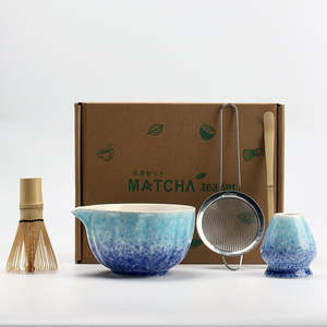 Matcha Set: Ocean Breeze Blue Matcha Set 5 Pieces