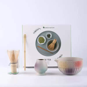 Rainbow Colorful Matcha Set 4 Pieces