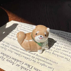 Chopstick Accessories: Brown Shiba Inu Chopstick Rest