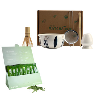 Special Bundle: White Floral Set 5p+Matcha Powder Pack