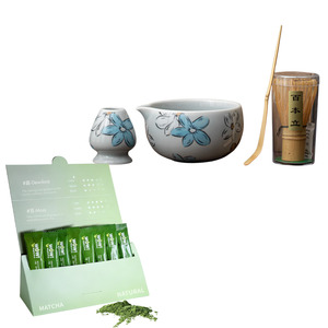 Special Bundle: Ice Gray Blossoms Set 4p+Matcha Powder Pack