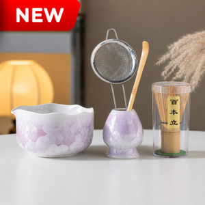 Matcha Set: Wisteria Matcha Ceremony Set 5 pieces