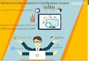 Products: The Future of Data Analyst Careers: Job Prospects & Skills Needed in 2025, 100% Job in MNC, Excel, VBA, SQL, Power BI, Tableau Projects, “Data Analyst Certification Course” in Delhi, 110077 – Free Python Data Science Certification, By SLA Consultant
