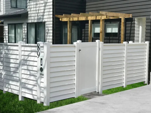 Weatherboard Fence Panels for Modern Privacy