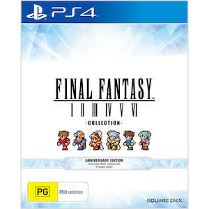 Playstation: Final Fantasy I - VI Collection Anniversary Edition - PlayStation 4