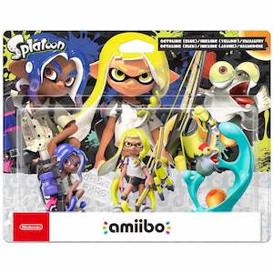 Nintendo Amiibos: Nintendo Amiibo: Inkling & Octoling & Smallfry - Splatoon 3