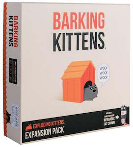 Exploding Kittens - Barking Kittens Expansion (3rd Expansion)