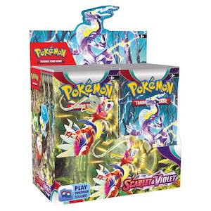 Pokemon Tcg Boosters Packs Boxes And Cases: Pokemon TCG: Scarlet & Violet Booster Box