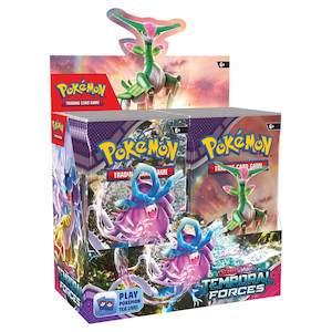 Pokemon Tcg Boosters Packs Boxes And Cases: Pokemon TCG: Scarlet & Violet - Temporal Forces Booster Box