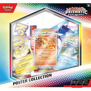 Pokemon Tcg Box And Collection Sets: Pokemon TCG: Scarlet & Violet - Prismatic Evolutions Poster Collection