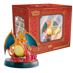 Pokemon Tcg Box And Collection Sets: Pokemon TCG: Charizard ex Super-Premium Collection