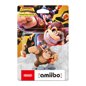 Nintendo Amiibo: Donkey Kong Bananza - Donkey Kong & Pauline Figure