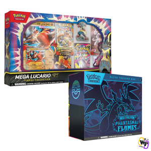 Pokemon TCG: Mega Evolutions - Phantasmal Flames Bundle 4: 1x Phantasmal Flames &hellip;