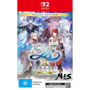 Nintendo Switch Games: Ys X: Proud Nordics - Deluxe Edition - Nintendo Switch 2 (Pre-order)