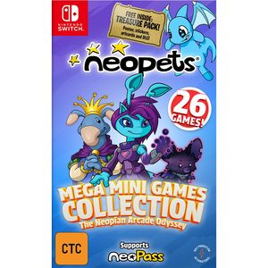 Nintendo Switch Games: Neopets Mega Mini Games Collection  - Nintendo Switch (Pre-order)