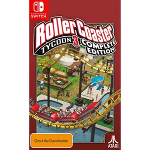 Nintendo Switch Games: RollerCoaster Tycoon 3 Complete Edition  - Nintendo Switch (Pre-order)