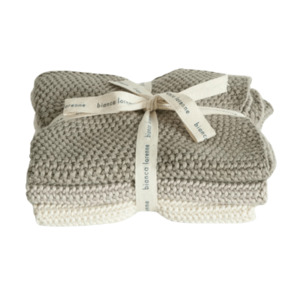 Bianca Lorenne Washcloths - Set of 3 (Available in 4 Colours)