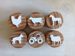 Playdough Stamps - Wrapped with Love