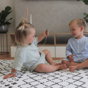 Play Mats: Waterproof Padded Play Mat - Nomad