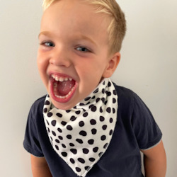 Dribble Bibs: Dribble Bib - Dottie