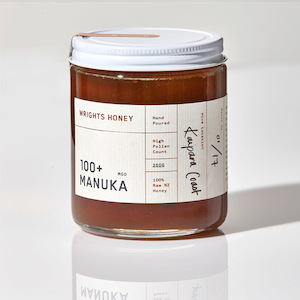Products: 100+ MGO Manuka Honey – Wrights Honey
