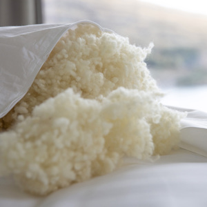 Products: The Wright Wool Pillow - Cotton Cover - Standard Size - Wright Wool