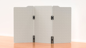 Products: Freestanding Partition 3 Panel Milford - Boyd Workspaces