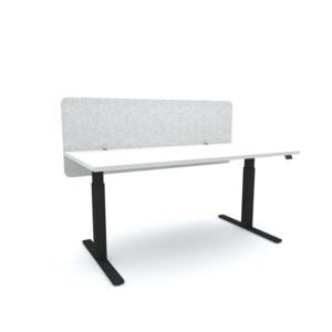 Acoustic Desk Screen Modesty Panel - Boyd Workspaces