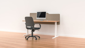 Products: Desk Screen Modesty Panel Milford - Boyd Workspaces