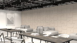Layered Wall Panels - Boyd Workspaces