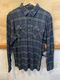 Santa Cruz Flannel Button Up Green Black