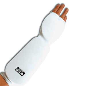 White Cotton Fist and Forearm Protector