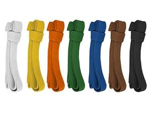 Belts: Martial Arts Belts Single Colour