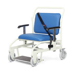G/500/RS/VBB - Portering Chair - Bariatric, Rear Steer, Sliding Footrest