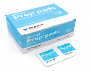 Woundcare: Reynard Alcohol Prep Pads (Box 200)