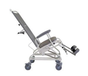 160kg SWL Paediatric Reclining Tilt in Space Shower/Commode Chair