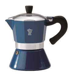 Merch: Pezzetti Bellexpress 6 cup Stovetop Coffee Pot - Teal