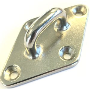 Fittings: SHADE BRACKET DIAMOND PAD 100mm x 62mm