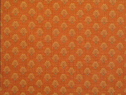 Margeaux: Margeaux Tettacotta FAN Fabric per metre