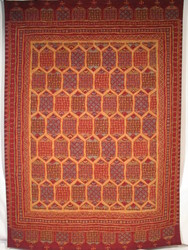 Wall Hangings / Table Covers / Throws: KALIM Burgundy