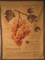 Grapes: Wall Hanging - Throw