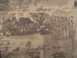 Habitat: HABITAT Charcoal fabric per metre