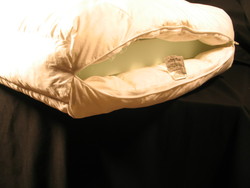 Feather wrapped Upholstery: FeatherPearl Maxi