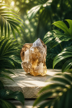 Raw Stones: Smokey Quartz Point