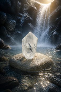 Raw Stones: Clear Quartz Point