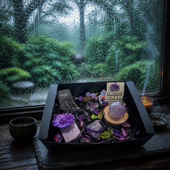 Gift Set Boxs: Amethyst gift box